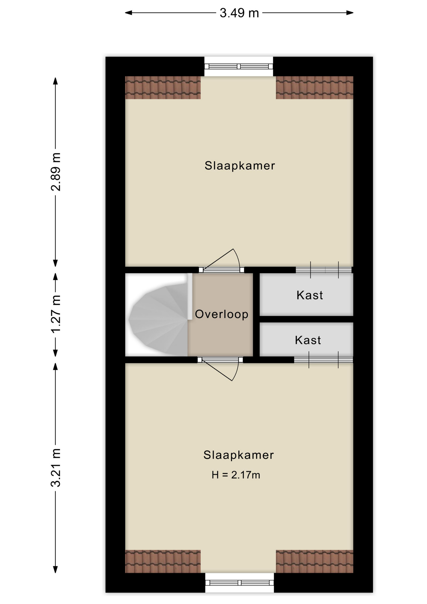 Plattegrond Verdieping